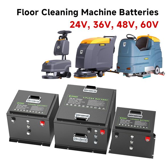 Floor Scrubber battery