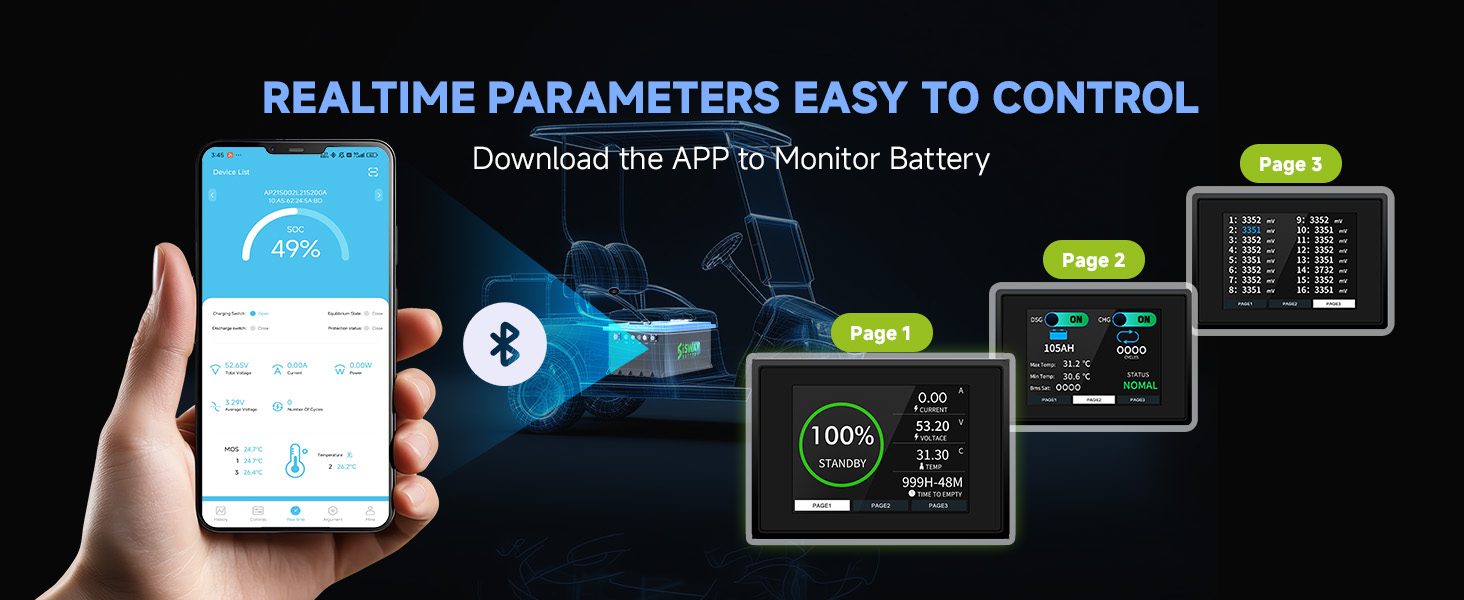 48 volt lithium ion battery