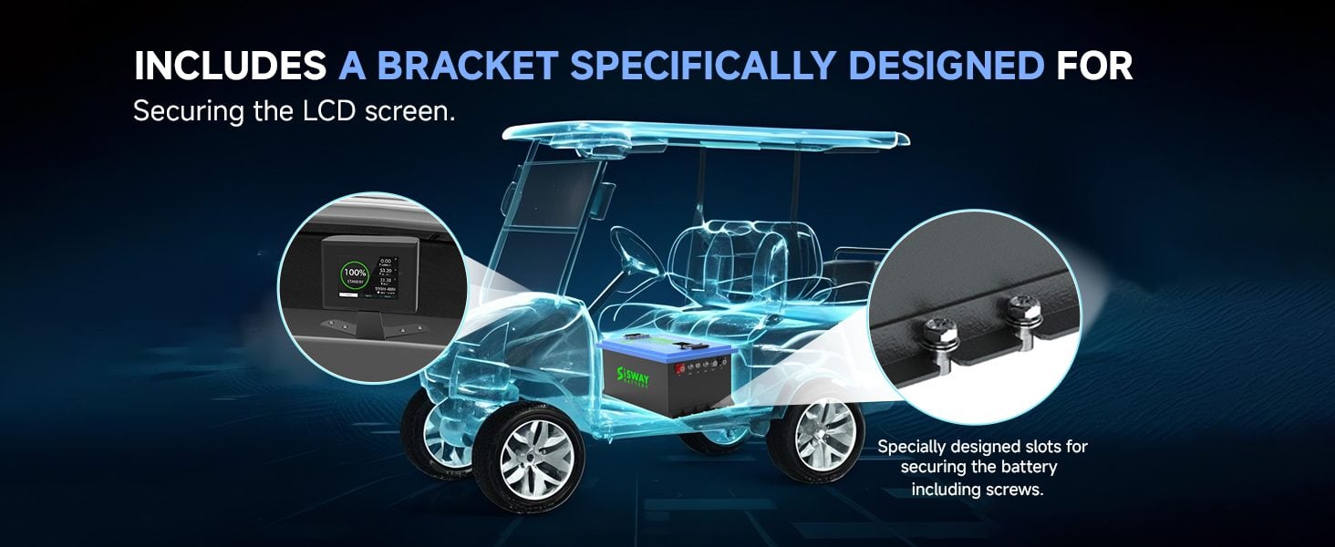 48 volt lithium battery golf cart