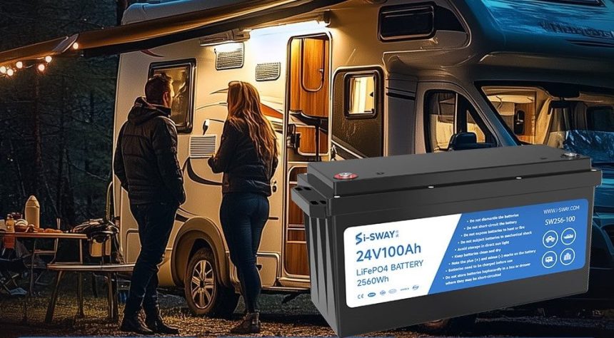 24V 100Ah LiFePO4 Battery