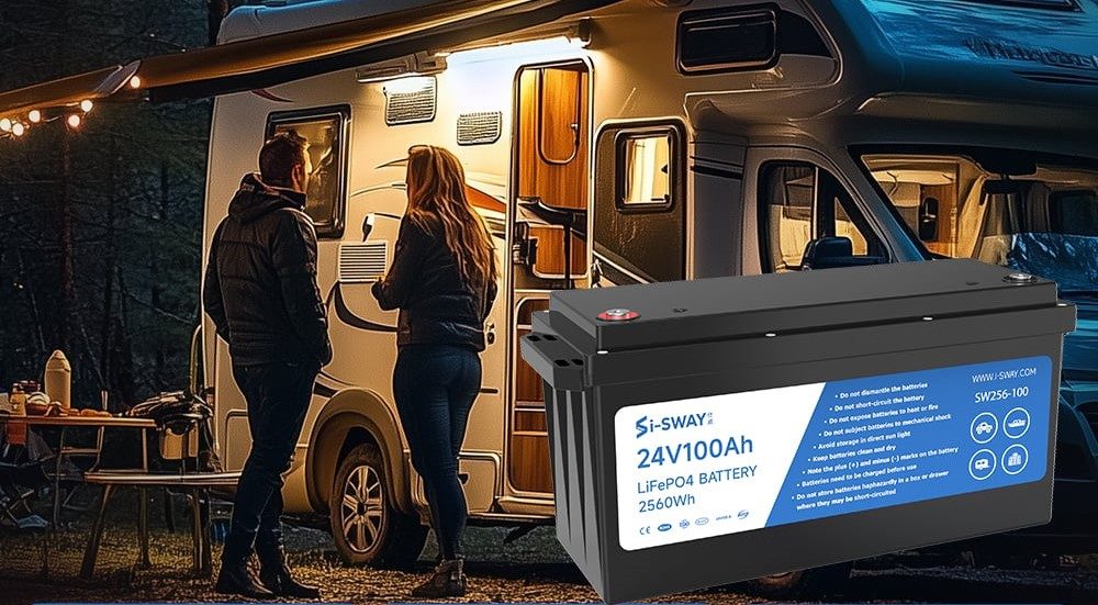 24V 100Ah LiFePO4 Battery