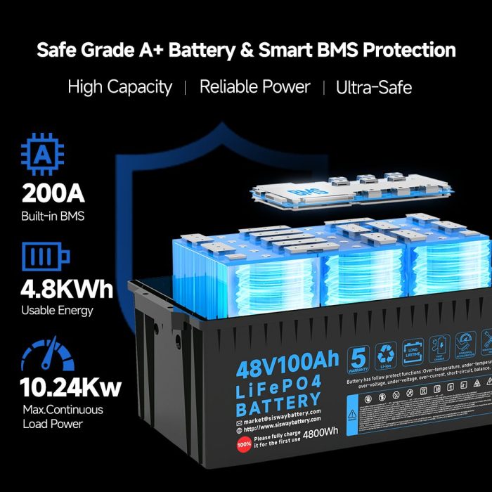 48v 100ah golf cart battery