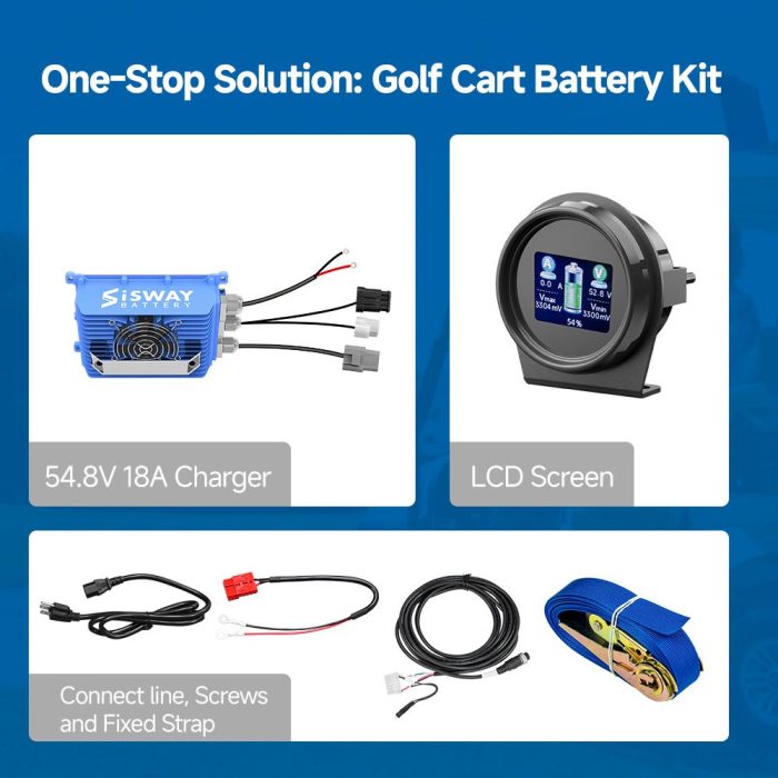 lithium golf cart batteries 48v conversion kit