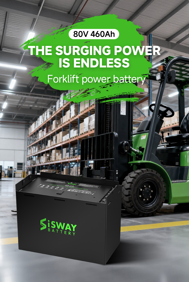 80V Forklift Lithium Battery