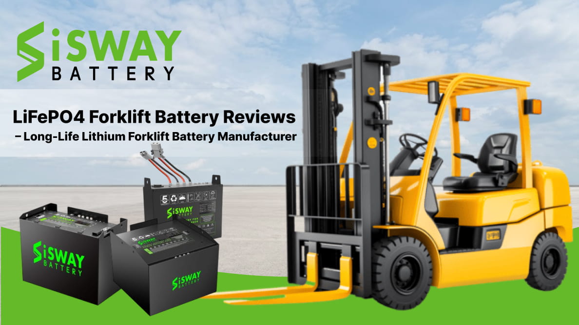 LiFePO4 Forklift Battery Reviews – Long-Life Lithium Forklift Battery Manufacturer