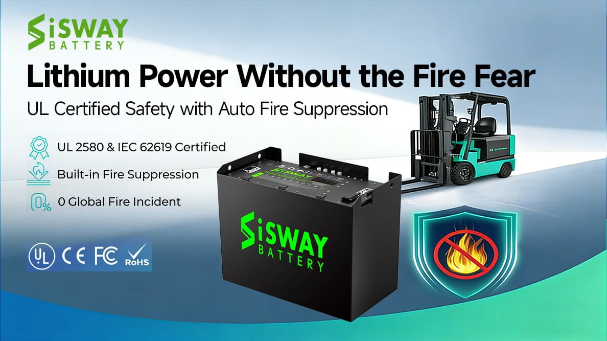 Safely Upgrade Your Forklift Lithium Battery
