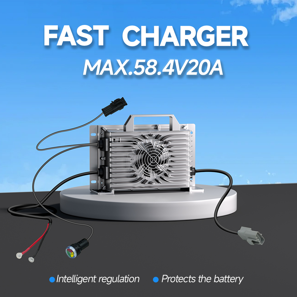 fast-charging golf carts battery