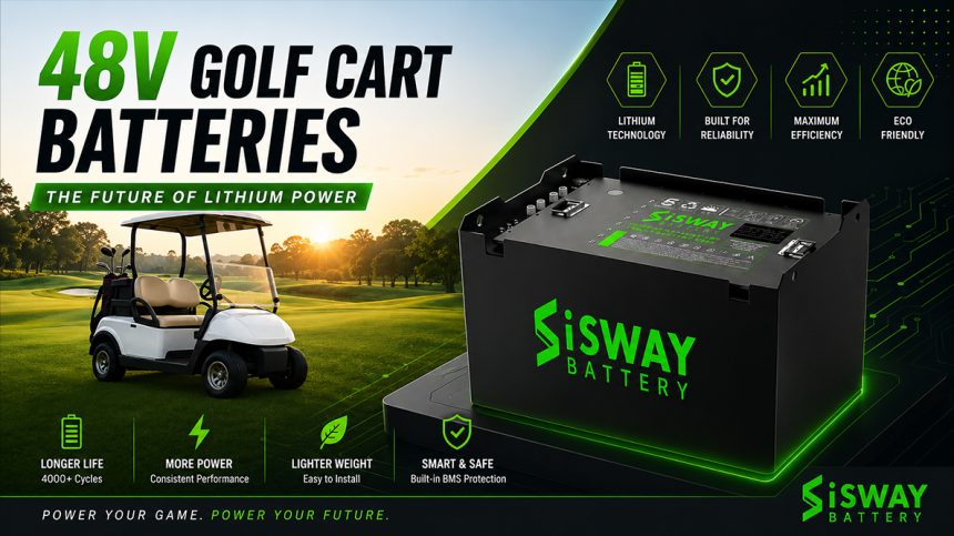 48V Golf Cart Batteries The Future of Lithium Power