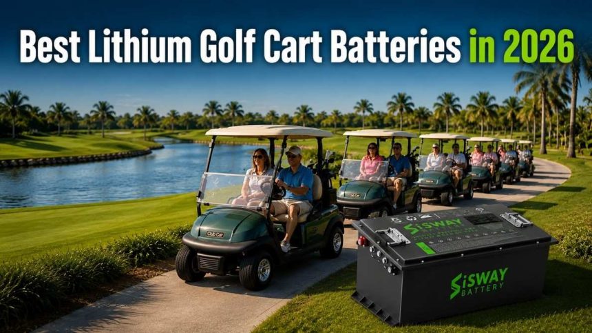 Best Lithium Golf Cart Batteries in 2026