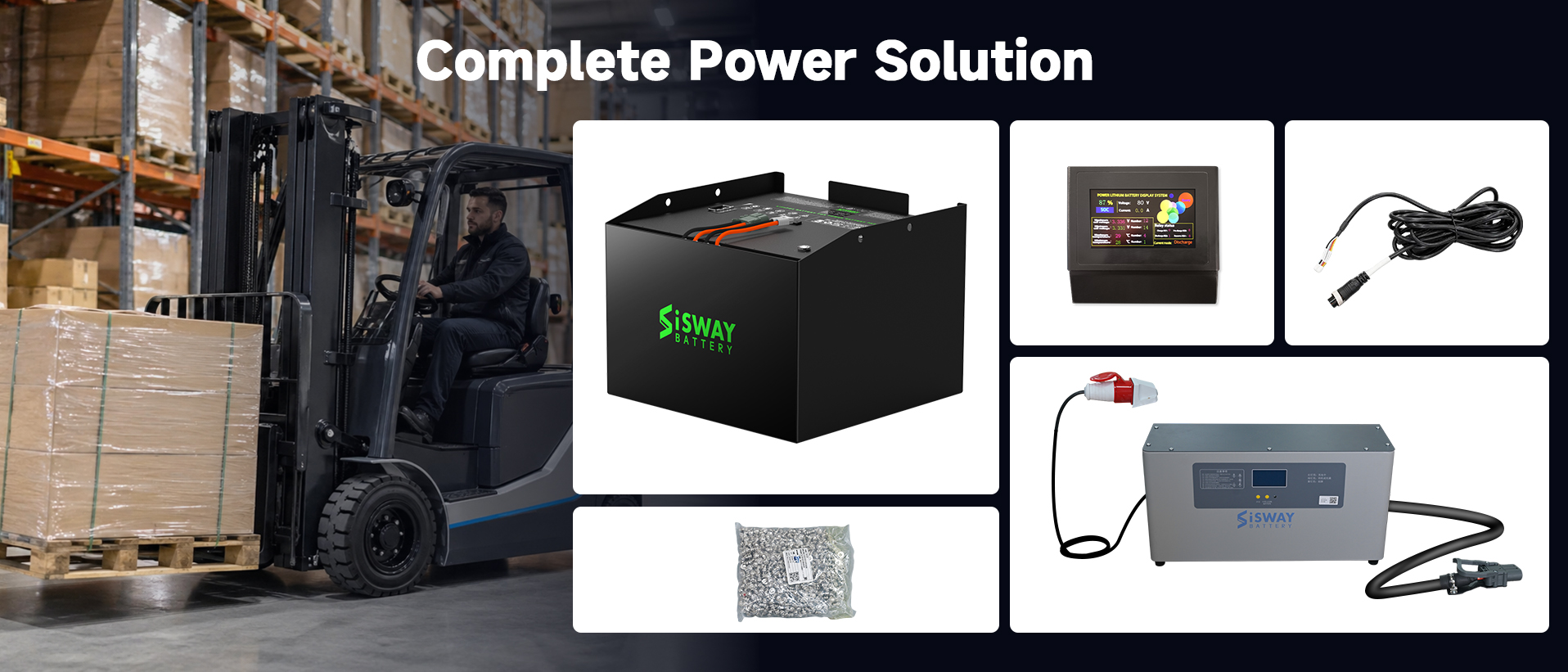 80 volt forklift battery