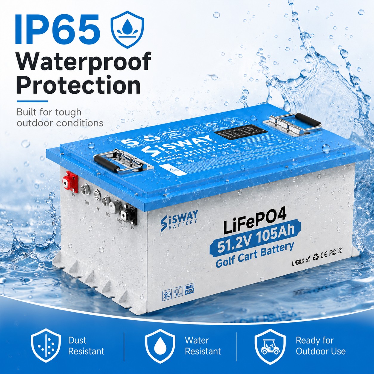 golf cart 48v lithium battery