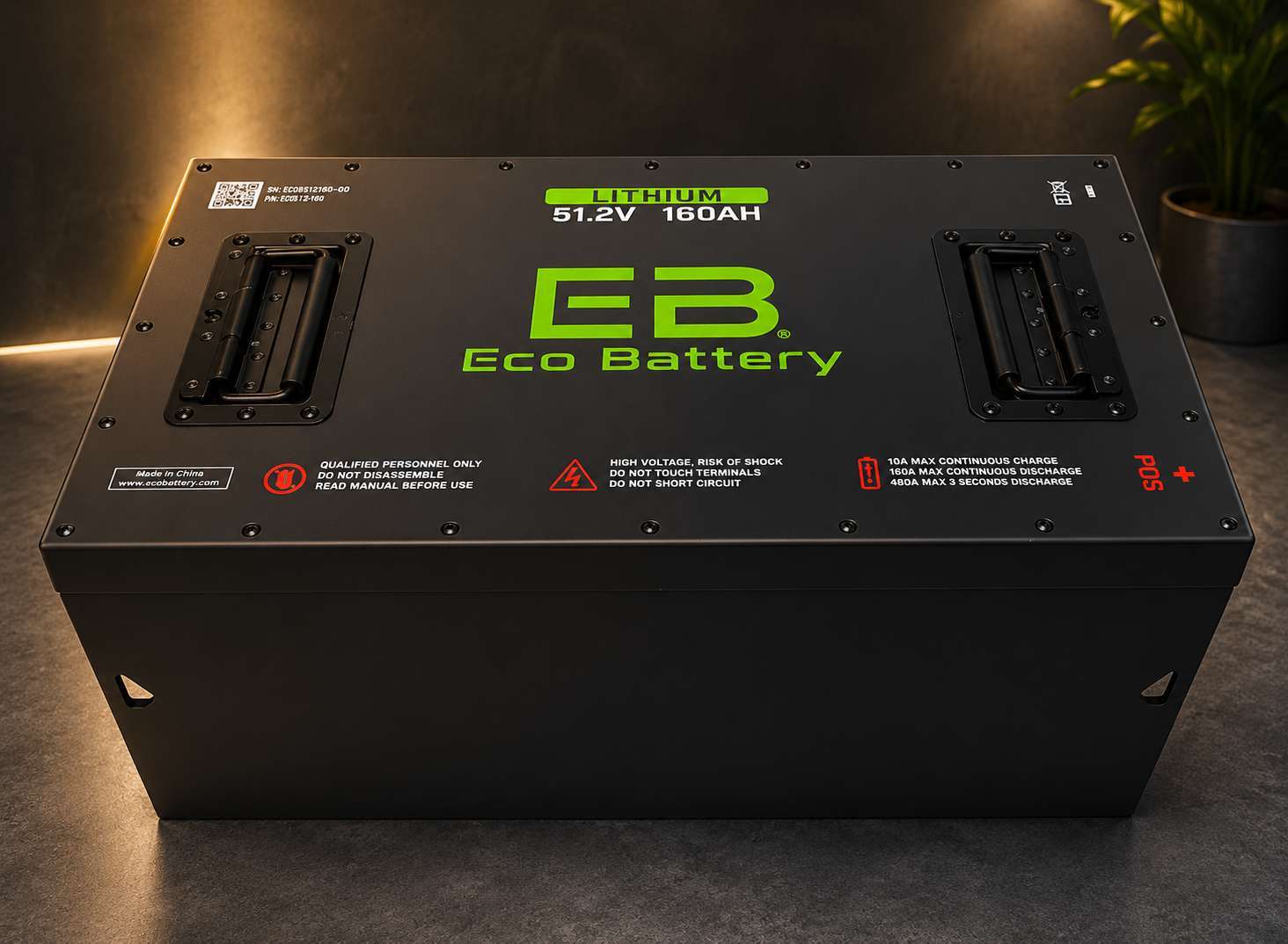 ECO Battery 48V lithium golf cart battery kit