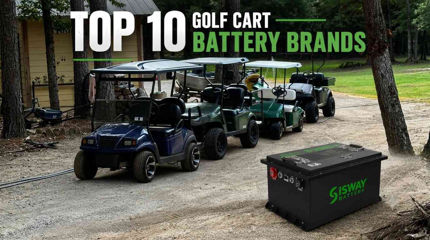 Top 10 golf cart battery brands compared for performance, lifespan and reliability