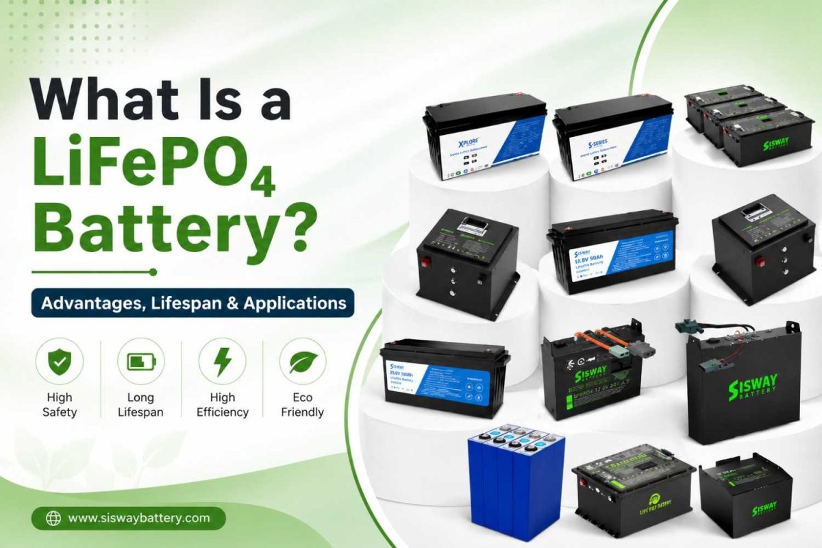 LiFePO4 battery internal structure showing cathode anode separator and electrolyte