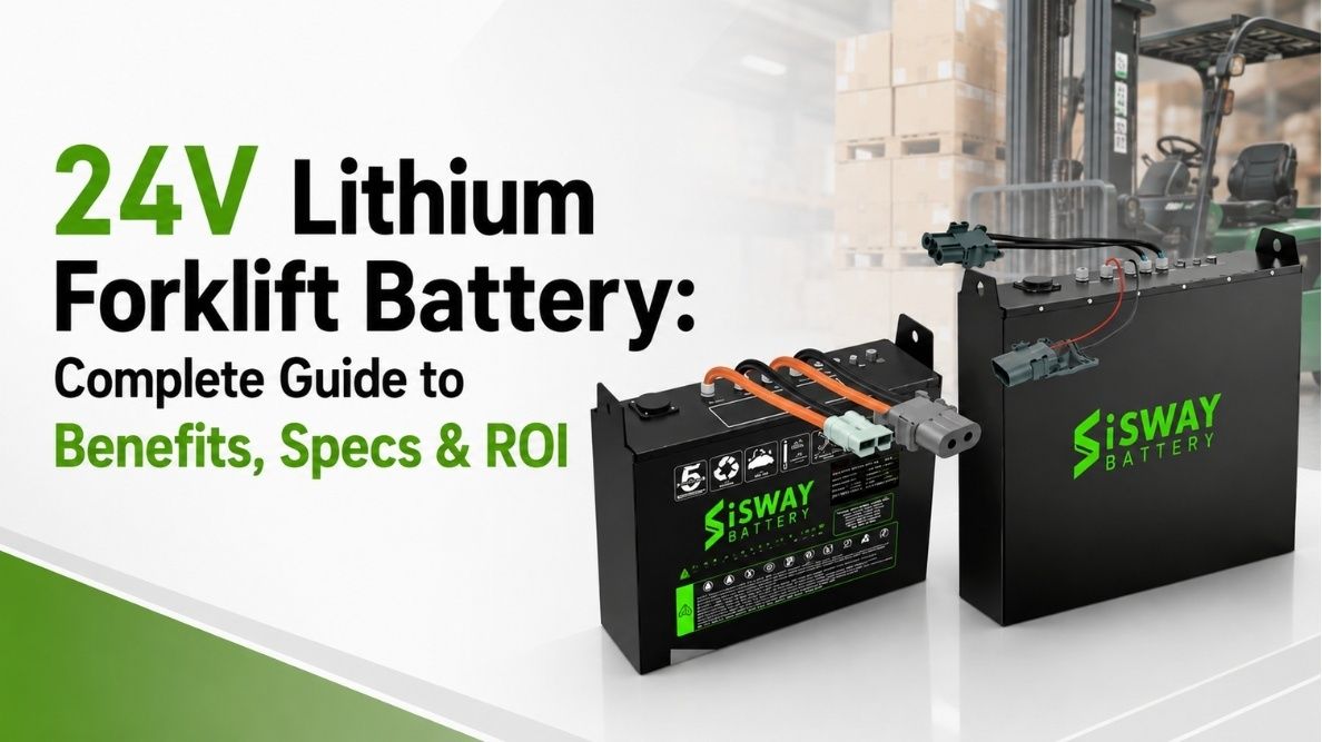24V Lithium Forklift Battery Complete Guide to Benefits, Specs & ROI