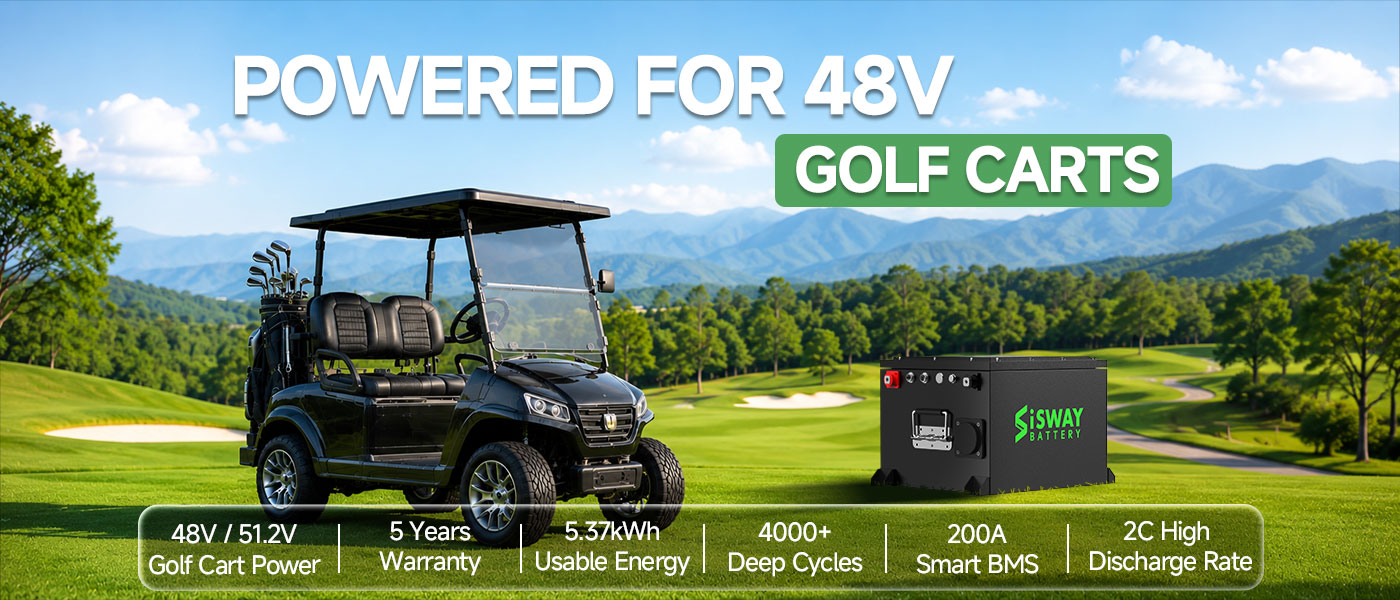 48v lifepo4 golf cart battery
